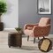 Casafield 17" Round Storage Ottoman with Lid, Handwoven Water Hyacinth Footstool for Living Room, Bedroom, Bathroom, Home Office